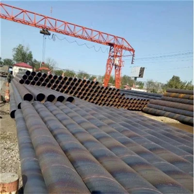 لوله فولادی جوش داده شده مارپیچ کربن X42 X52